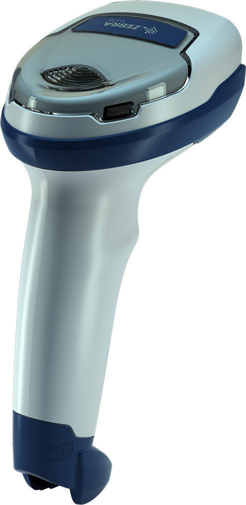 Zebra DS4608-HC 2D-Imager USB RS-232 Handscanner Weiß