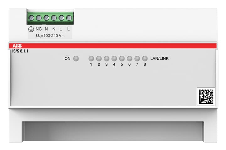 ABB IS/S8.1.1 8-Port Fast Ethernet Switch Hutschiene