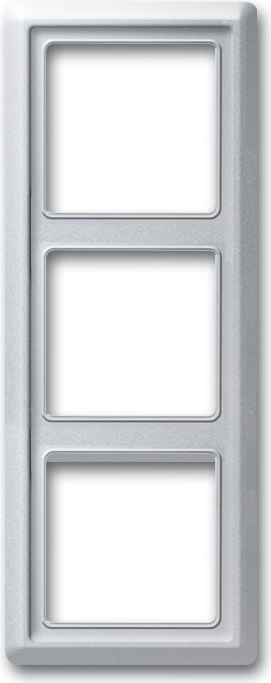 Busch Jaeger 1730-0-0280 Wandplatte/Schalterabdeckung Aluminium (1730-0-0280)