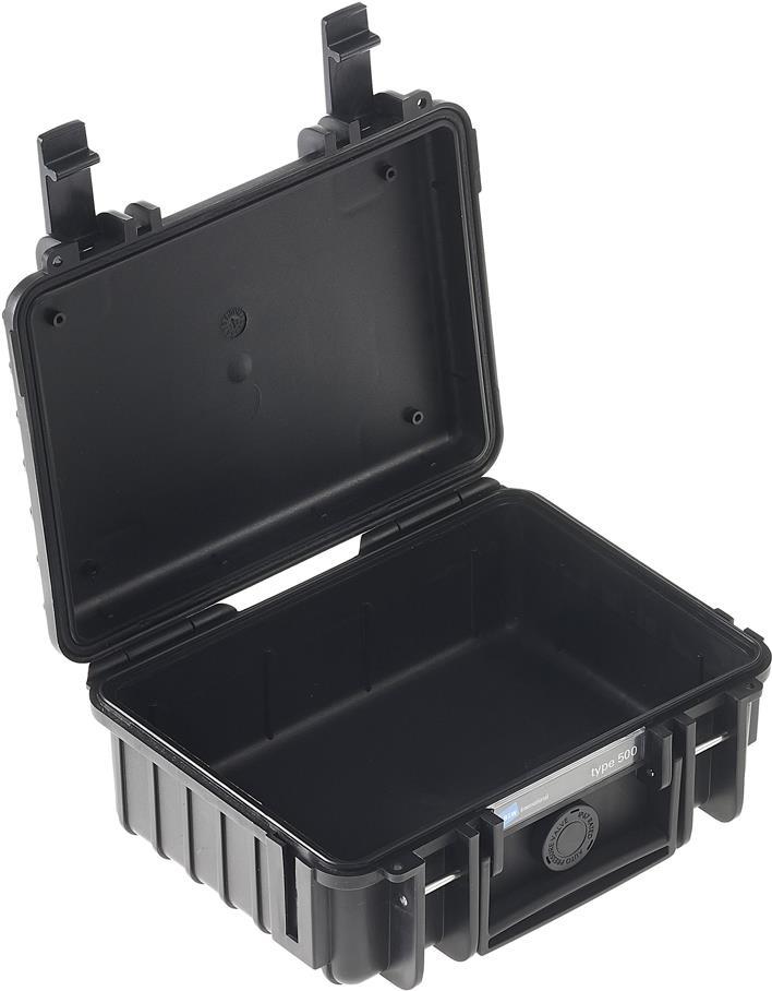 B&W outdoor.case Type 500 Hartschalentasche Schwarz