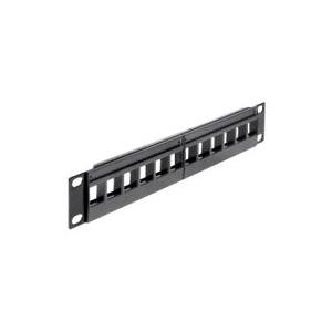 DeLOCK Patch Panel Schwarz (43259)