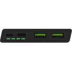 Green Cell PBGC02S Akkuladegerät Lithium Polymer (LiPo) 10000 mAh Schwarz (PBGC02S)