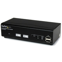 StarTech.com 2 Port USB VGA KVM Switch with DDM Fast Switching and Cables (SV231USBDDM)
