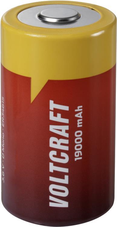 VOLTCRAFT Spezial-Batterie Mono (D) Lithium 3.6 V 19000 mAh 1 St. (VC-12714120)