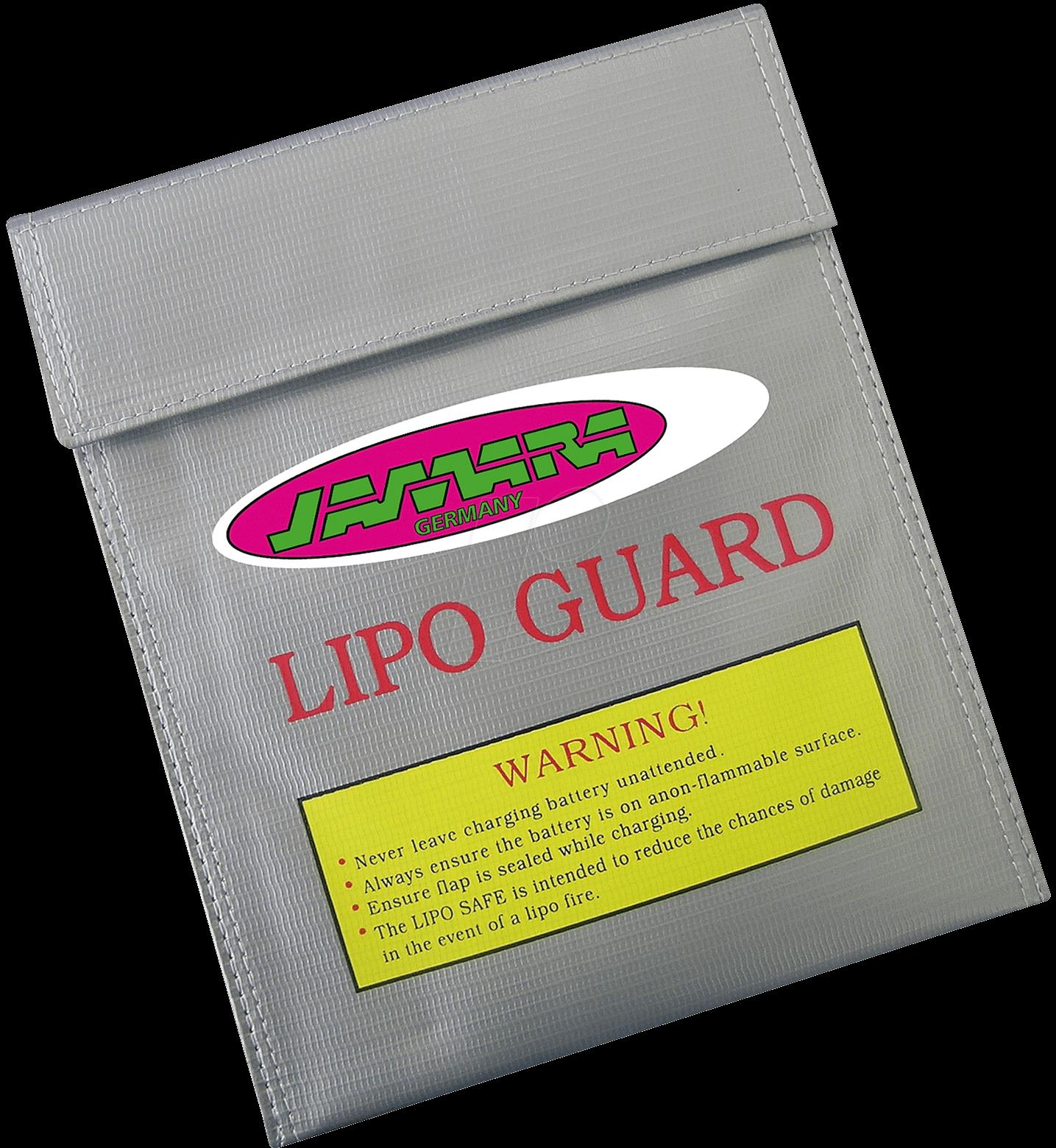 JAMARA LIPO GUARD - Brandschutzbeutel für Li-Polymer-Akkus (141360)
