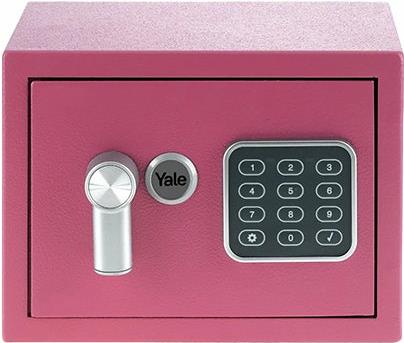 Yale YSV/170/DB2/P Safe Frei stehend sicher 3,8 l Stahl Pink (YSV/170/DB2/P)