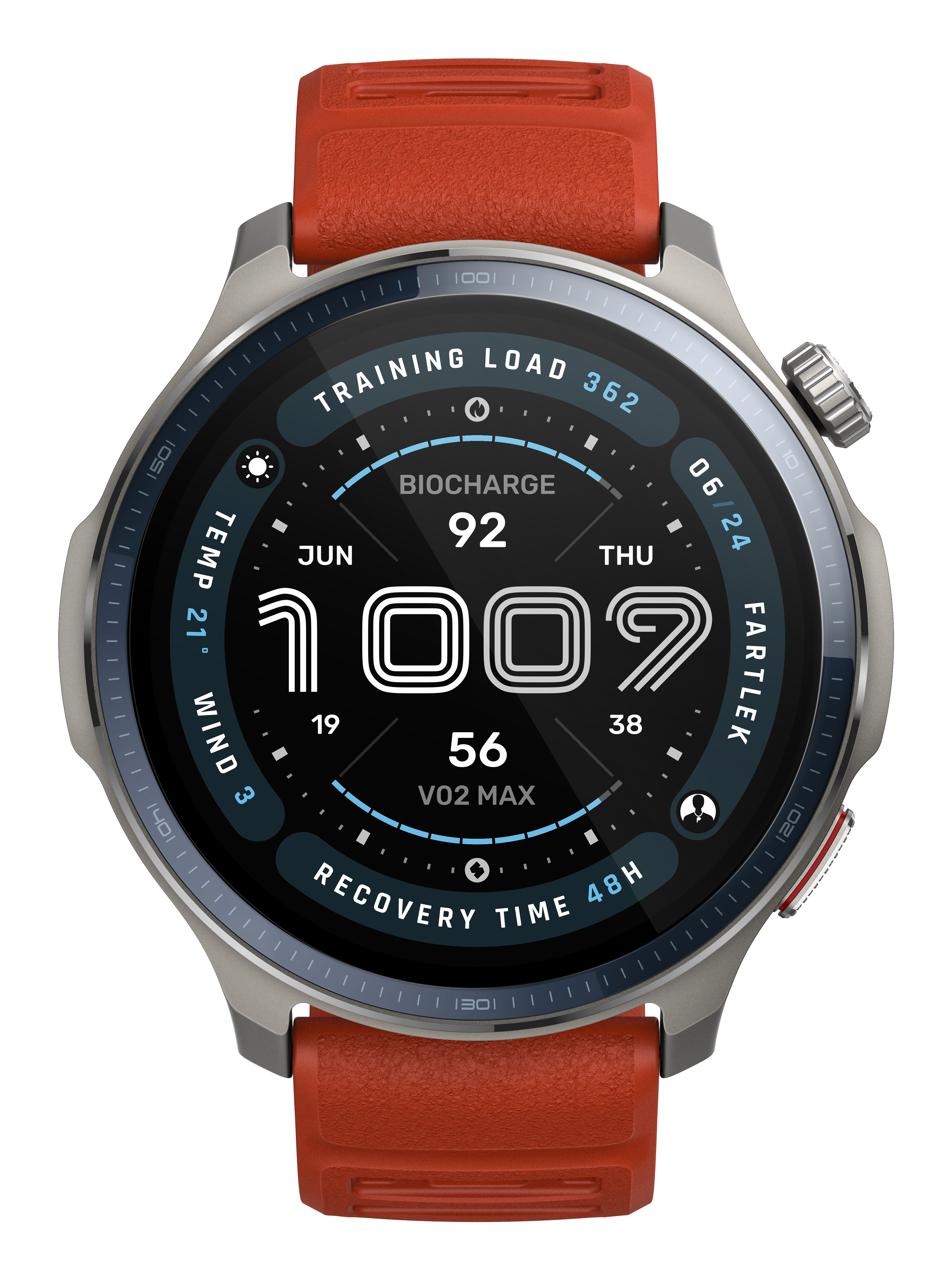 Amazfit Balance 2 Smartwatch 1.5" AMOLED Schwarz