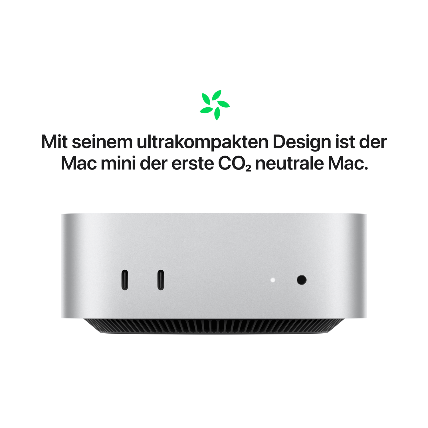 Apple Mac mini M4 Pro 14C CPU/20C GPU/16C N.E. 48 GB RAM 1 TB SSD Gbit Ethernet DE Silber