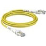 Patchsee ThePATCHCORD RJ45 Patchkabel Cat. 6A, U/UTP, extra dünn, gelb, 0,6 m (TPC-SY-U/2)