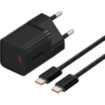 Baseus P10110902113-01 USB-C GaN5 mini 30W Netzladegerät Schwarz (P10110902113-00)