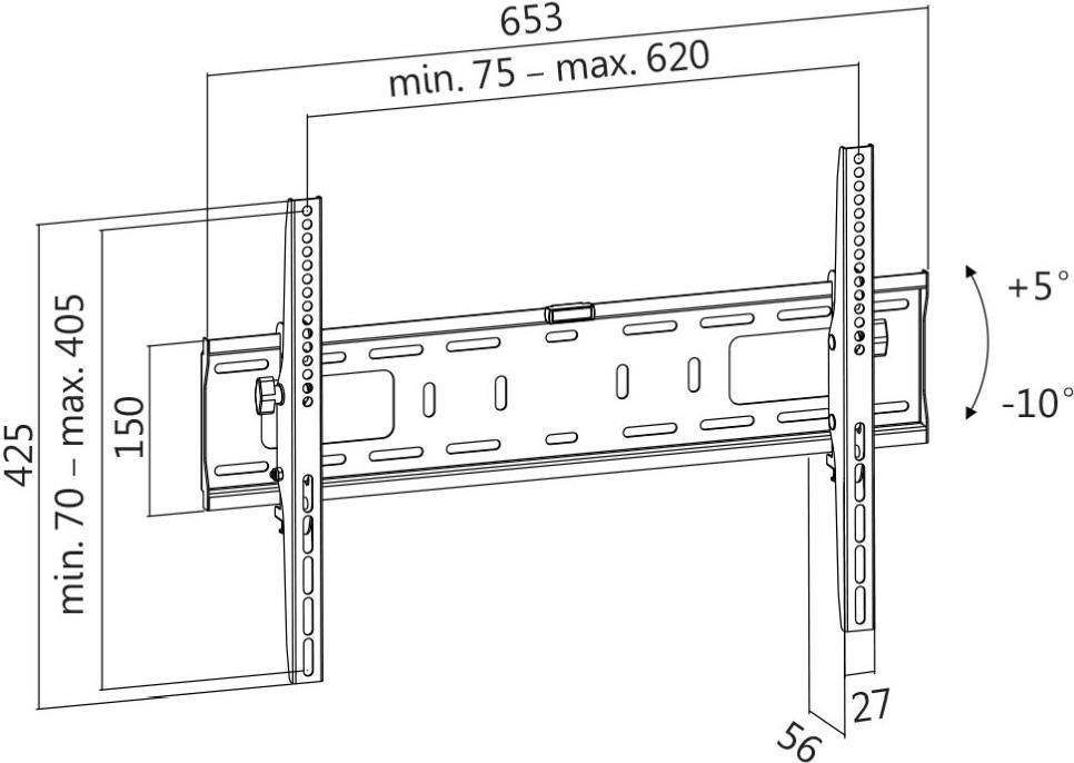 LogiLink BP0018 200 x 200 mm (BP0018)