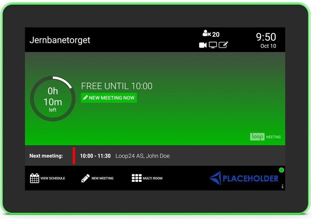 Loop24 LM-8058 Besprechungsraum-Display 20,3 cm (8") 1280 x 800 Pixel LED 802.11a (LM-102060)