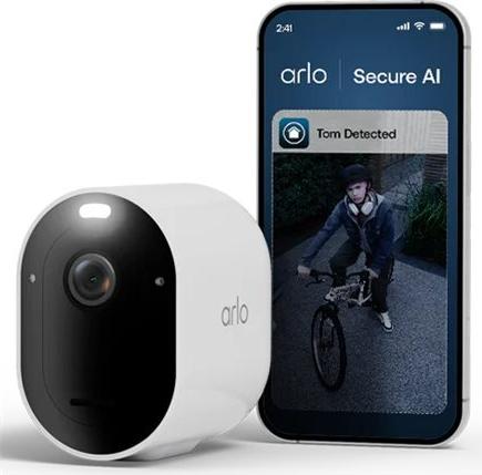 Arlo Pro 6 2025 Edition 2K HDR Netzwerk-Überwachungskamera weiß