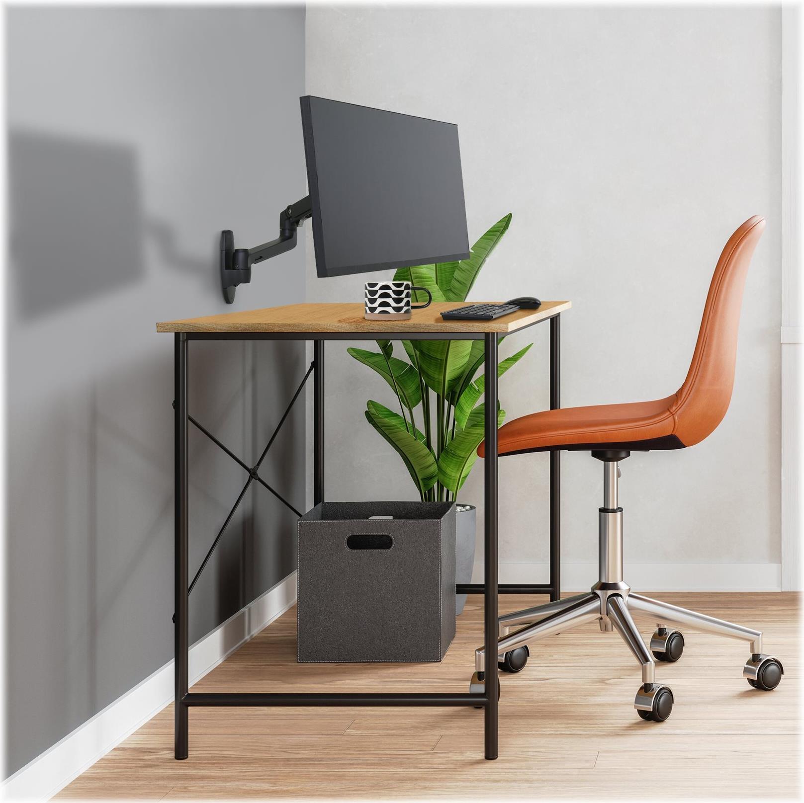 Ergotron LX Wandmonitorarm für Bildschirme bis 34" 3,2–11,3 kg VESA 100x100 mm Mattschwarz