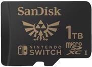 SANDISK 1 TB microSDXC Speicherkarte für Nintendo Switch schwarz