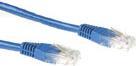 ACT CAT6A UTP 7m 7m Cat6a U/UTP (UTP) Blau Netzwerkkabel (IB3807)