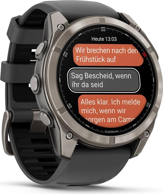 Garmin Fenix 8 Pro 51 mm Titan 1.4" 32 GB graphite/black