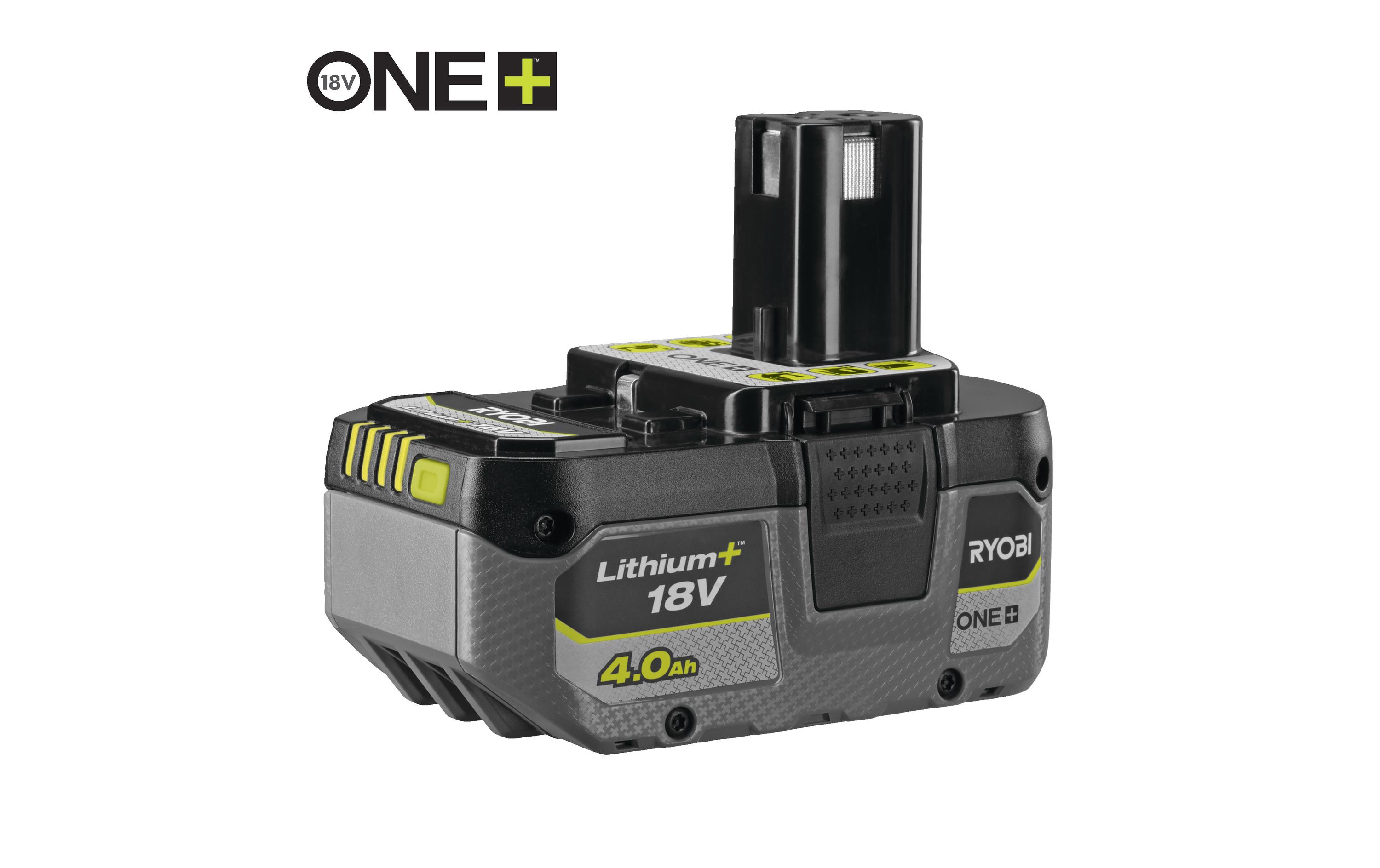Ryobi ONE+ RC18120-140X Akku-Starter-Set 18 V 4 Ah Schwarz, Grau