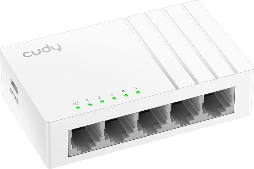Cudy FS105D Fast Ethernet Switch 5 x 10/100 Schwarz