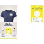 Avery Zweckform Namens-Etiketten 76 x 19 mm ablösbar weiß (51066)