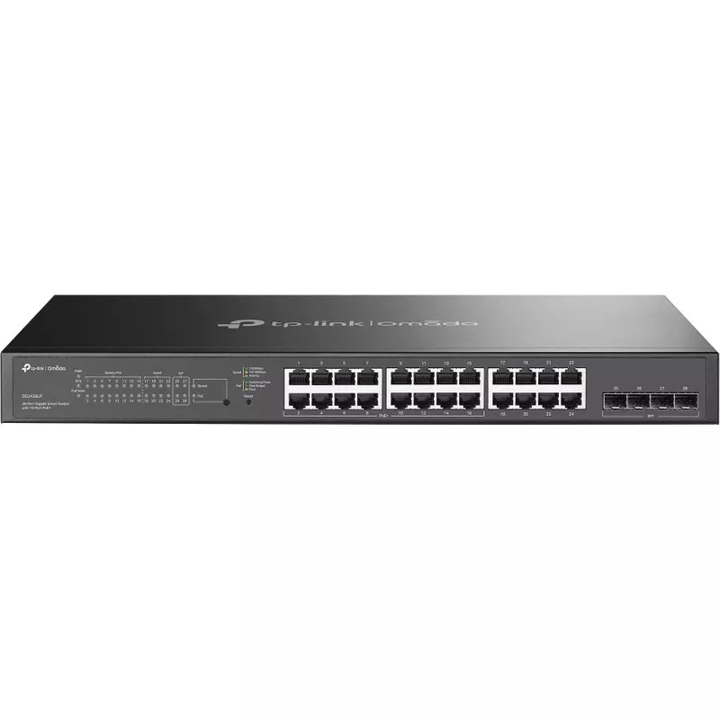 TP-Link Omada SG2428LP Netzwerk-Switch Managed L2/L2+ Gigabit Ethernet (10/100/1000) Power over Ethernet (PoE) Grau (SG2428LP) (B-Ware)