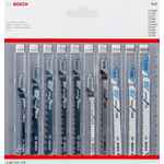 Bosch 2 607 011 170 Sägeblatt für Stichsägen - Laubsägen & elektrische Sägen Stichsägeblatt 10 Stück(e) (2607011170)