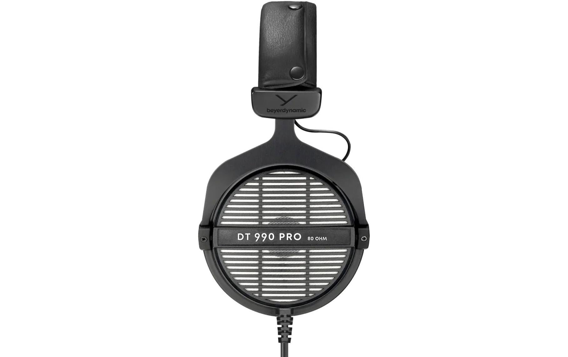 Beyerdynamic DT 990 PRO 80 Ohm Over-Ear Studio-Kopfhörer Schwarz, Silber