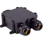 shiverpeaks ®-BASIC-S--Netzwerk-Outdoor Kabelverbinder Box, IP68, groß, 1x2 (BS08-01052)