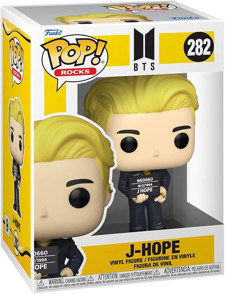 Funko Pop! Rocks BTS Butter J-Hope Sammelfigur Vinyl Mehrfarbig 10,8 cm ab 3 Jahren
