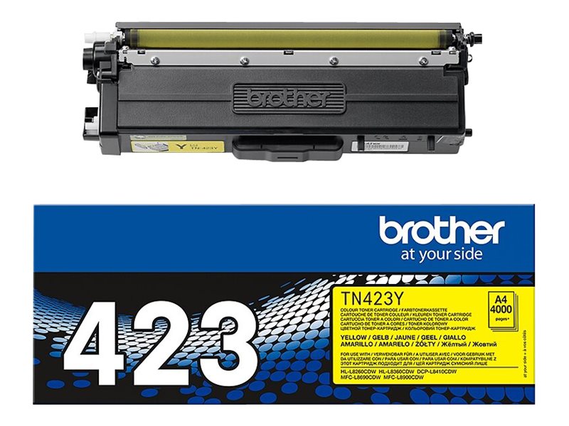 Brother TN-423Y Tonerpatrone Gelb Jumbo Yield 4.000 Seiten