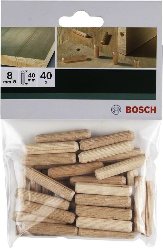 Bosch 2609255311 Dübel 40 Stück(e) Holz Rund (2609255311)