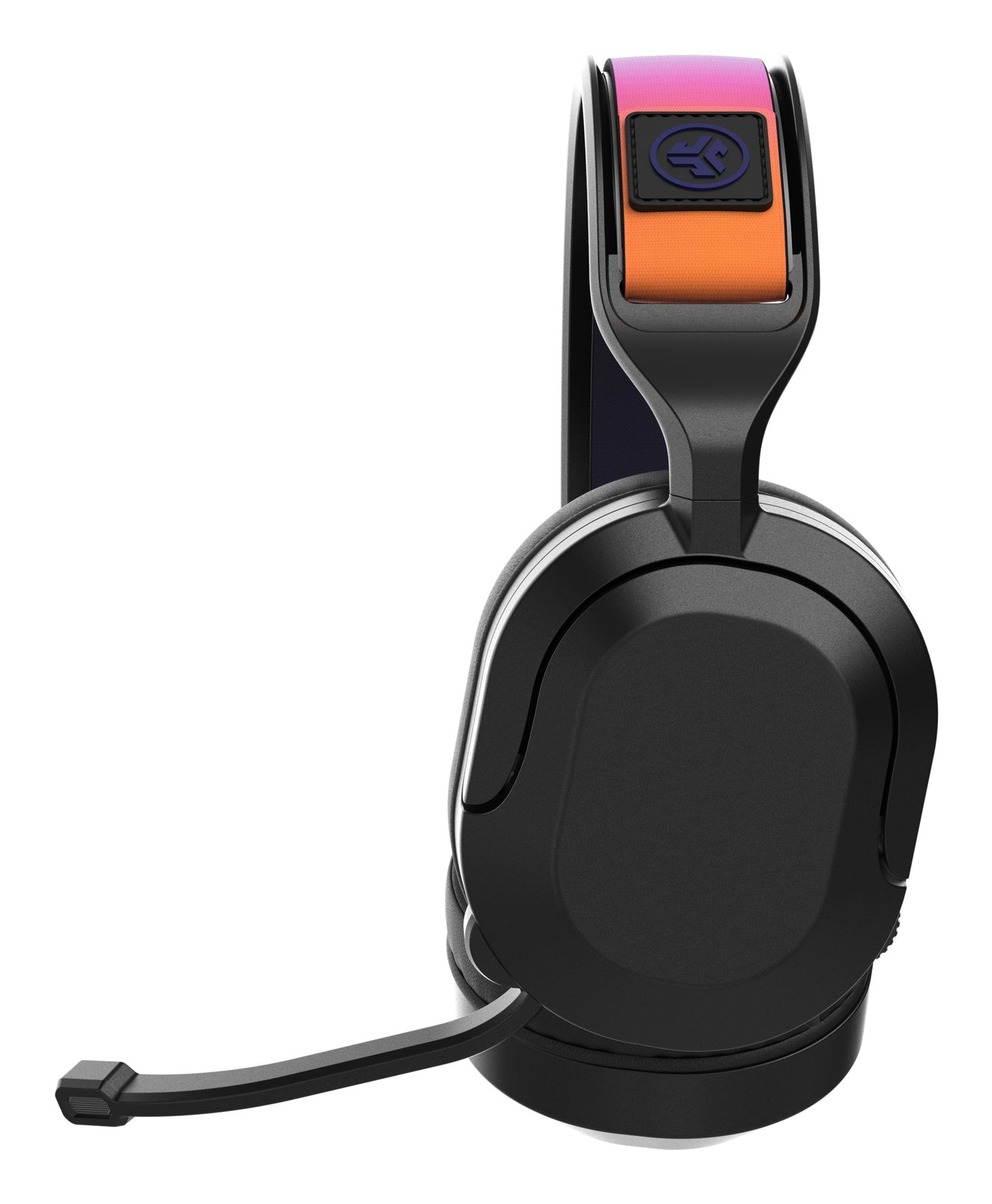 JLab Nightfall Kabelloses Gaming-Headset On-Ear Bluetooth USB-C Schwarz