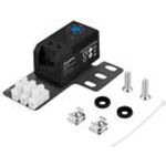 Lanberg Thermostat 10A für Rack mit 19" Halterung schwarz (AK-1505-B)