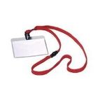 DURABLE Namensschild 60x90mm mit Textilband 10 1 Pg. à 10 Stück 813903
