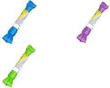 Peggy Perfect Wäscheleine "Super", Länge: 20 m, sortiert aus Kunststoff, mit Stahldrahteinlage, Durchmesser: 3 mm, - 1 Stück (60702)