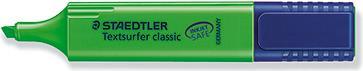 STAEDTLER Textmarker "Textsurfer Classic", grün Strichstärke: 1,0 - 5,0 mm, Keilspitze, lichtbeständig (364-5)