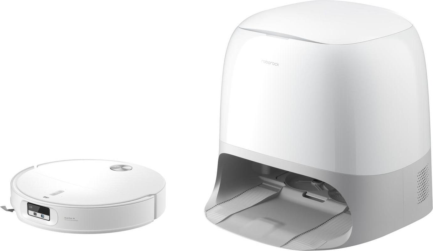 Roborock Qrevo Curv 2 ProX Saug-Wischroboter 25000 Pa weiß mit Absaugstation