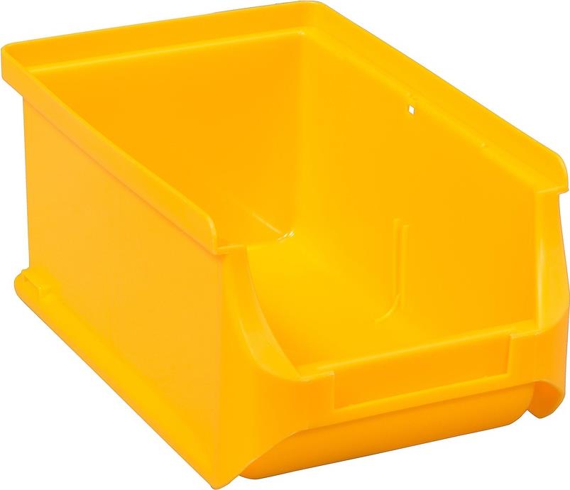 Allit ProfiPlus Box 2. Produkttyp: Ablageschale, Produktfarbe: Gelb, Form: Rechteckig. Breite: 160 mm, Tiefe: 102 mm, Höhe: 75 mm (456206)