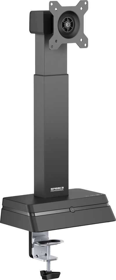 SpeaKa Professional SP-EMS-200 1fach Monitor-Standfuß 43.2 cm 17" - 81.3 32" Motorisiert (SP-13649592)