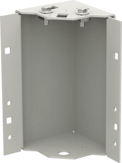 EFB-Elektronik 4 Sockelecken für PRO, fix, H=200 mm, RAL7035 Hersteller: EFB Elektronik (PRO-SOE200F.GR)