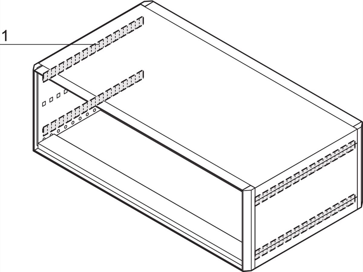 SCHROFF EMV-Dichtung Seitenwand (24571340)