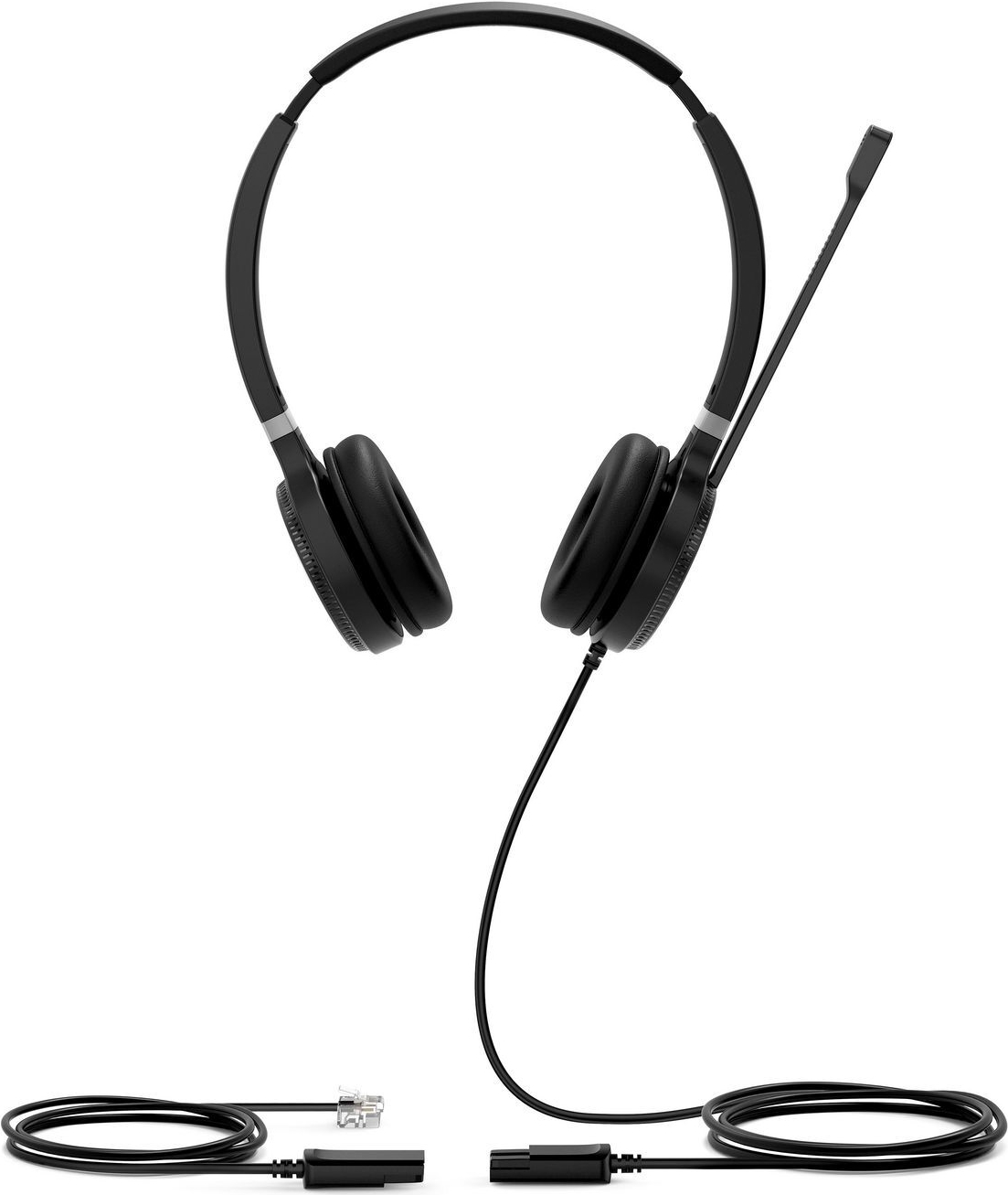 Yealink Yhs36 Headset Wired Head-Band Silver (YHS36 DUAL)