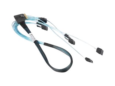 Supermicro CBL-SAST-0827 Internes SAS-Kabel 0,7 m Schwarz