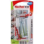Fischer DuoPower 8 x 40 WH K NV Dübelset 40 mm 535001 1 Set (535001)