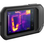 FLIR C3-X? Wärmebildkamera Vanadium Oxide Uncooled Focal Plane Arrays Schwarz 1800 mAh 128 x 96 Pixel Eingebautes Display LCD 640 x 480 Pixel (90501-0201)