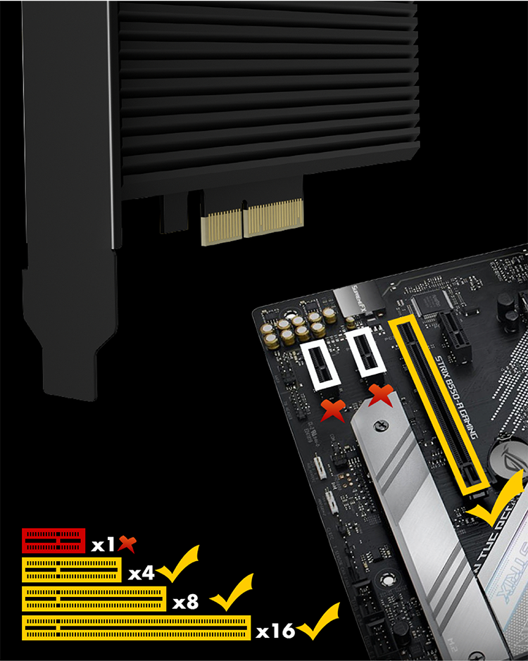 ICY BOX IB-PCI208-HS M.2 NVMe PCIe 4.0 x4 Schwarz