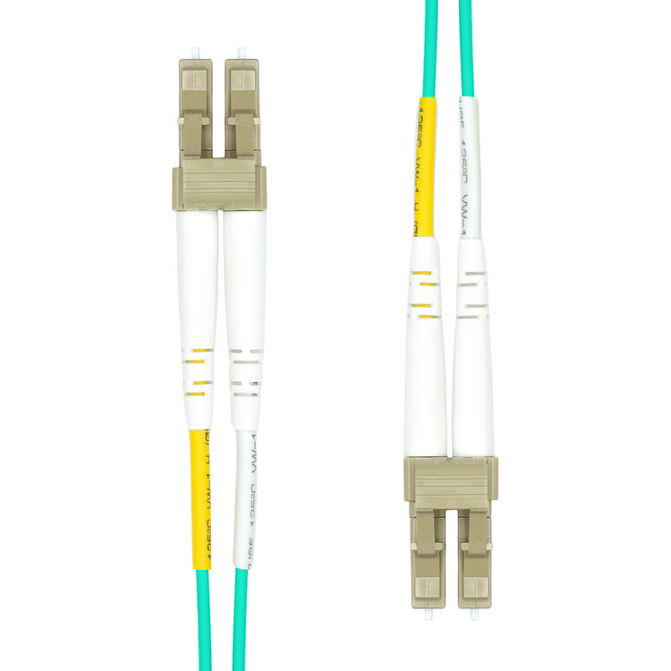 ProXtend Glasfaserkabel OM3 LC/UPC Duplex 1 m LSZH Aquamarin