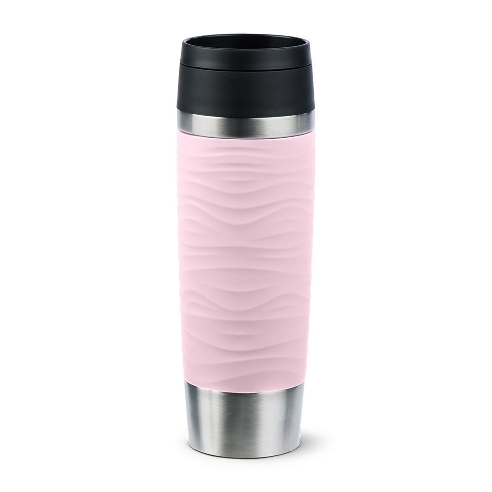 EMSA Travel Mug Wave Isolierbecher 500 ml pastellrosa