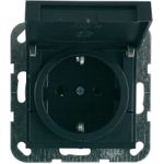 GIRA Einsatz Schutzkontakt-Steckdose System 55, Standard 55, E2, Event, Event Klar, Event Opak, Esprit, ClassiX Anthraz (045428)