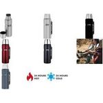 THERMOS Isolierflasche STAINLESS KING, 1,2 Liter, schwarz doppelwandiger Edelstahl mit Vakuumisolierung, - 1 Stück (4003.233.120)